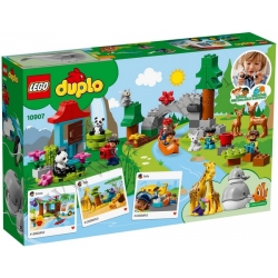 Klocki LEGO 10907 - Zwierzeta swiata DUPLO
